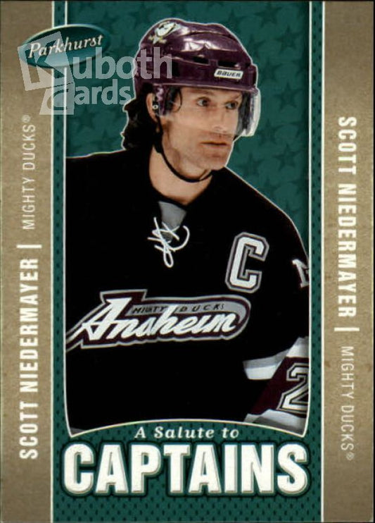 NHL 2005-06 Parkhurst - No 501 - Scott Niedermayer