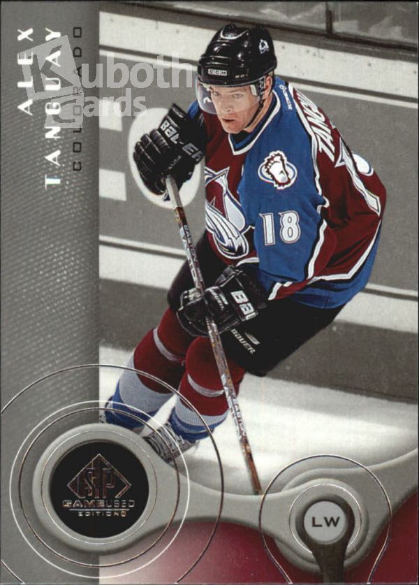 NHL 2005-06 SP Game Used - No 25 - Alex Tanguay