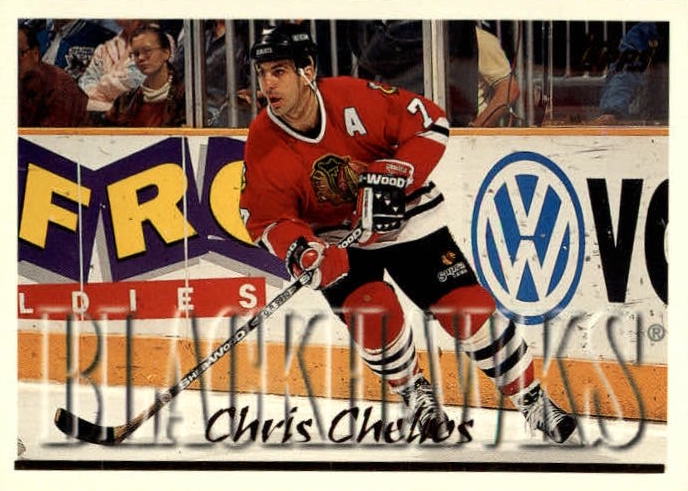 NHL 1995 / 96 Topps - No 230 - Chris Chelios