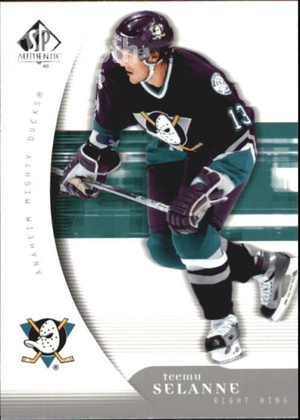 NHL 2005-06 SP Authentic - No 3 - Teemu Selanne