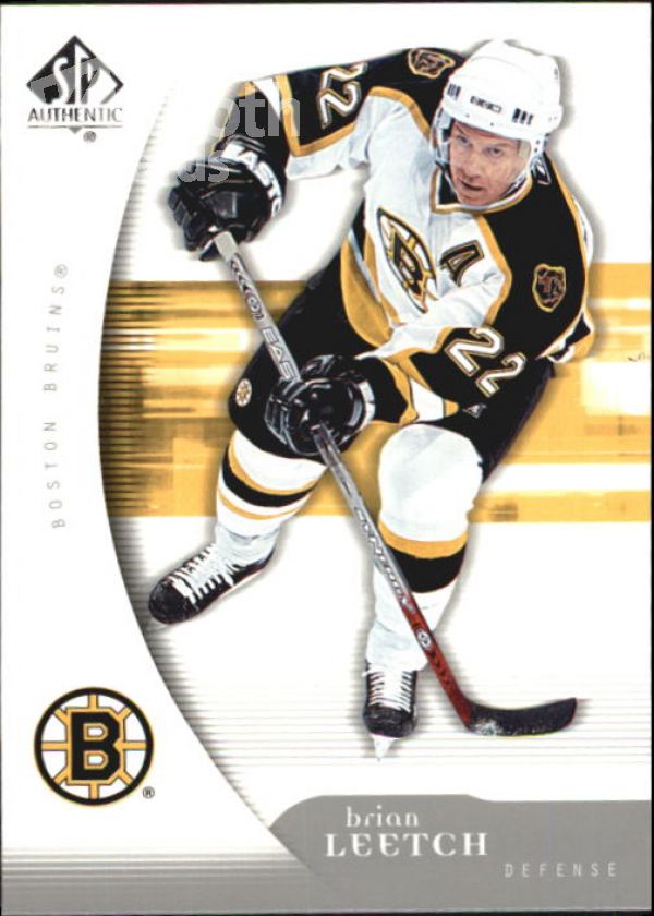 NHL 2005-06 SP Authentic - No 9 - Brian Leetch