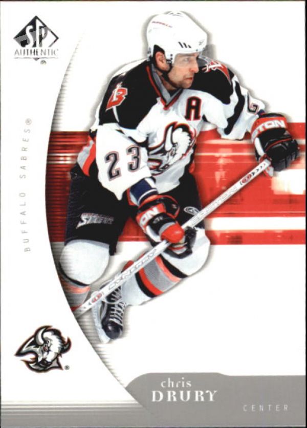 NHL 2005-06 SP Authentic - No 13 - Chris Drury