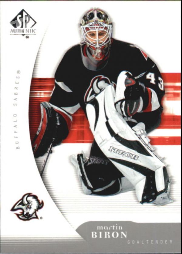 NHL 2005-06 SP Authentic - No 14 - Martin Biron