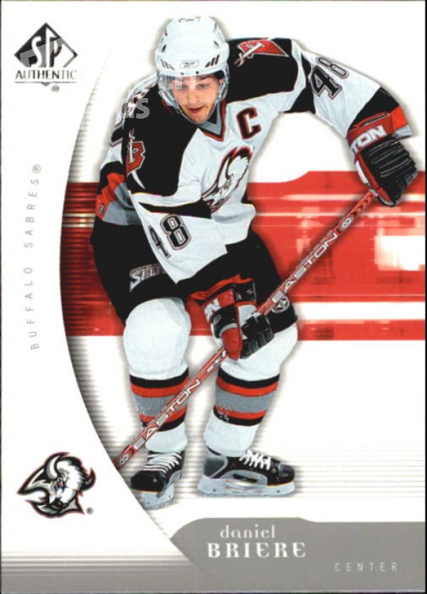 NHL 2005-06 SP Authentic - No 15 - Daniel Briere