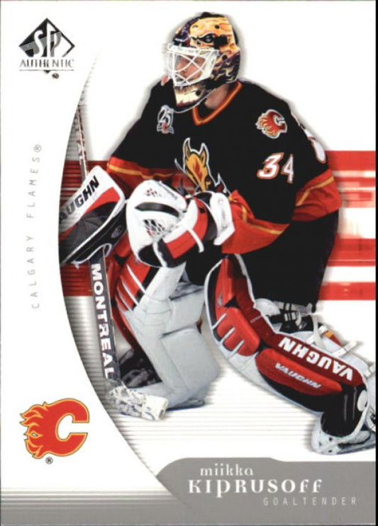 NHL 2005-06 SP Authentic - No 17 - Miikka Kiprusoff