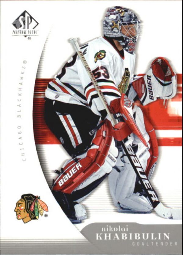 NHL 2005-06 SP Authentic - No 21 - Nikolai Khabibulin