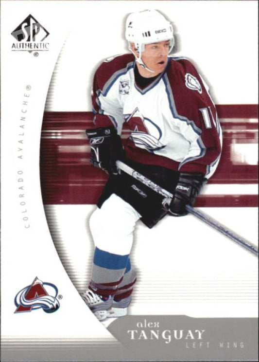 NHL 2005-06 SP Authentic - No 25 - Alex Tanguay