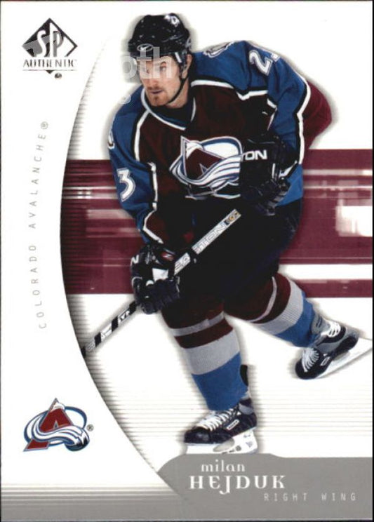 NHL 2005-06 SP Authentic - No 26 - Milan Hejduk