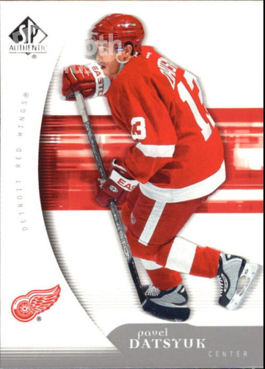 NHL 2005-06 SP Authentic - No 37 - Pavel Datsyuk