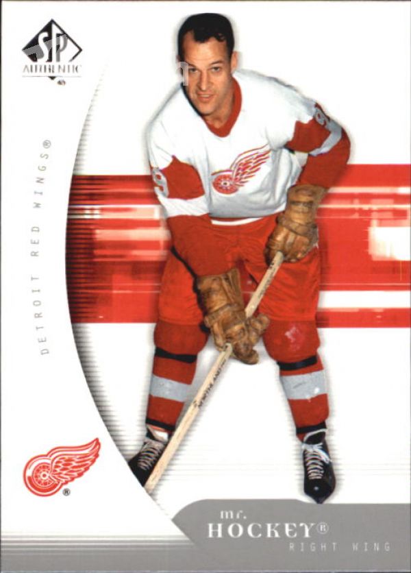 NHL 2005-06 SP Authentic - No 38 - Gordy Howe Mr. Hockey