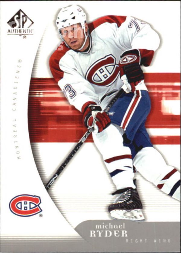 NHL 2005-06 SP Authentic - No 54 - Michael Ryder