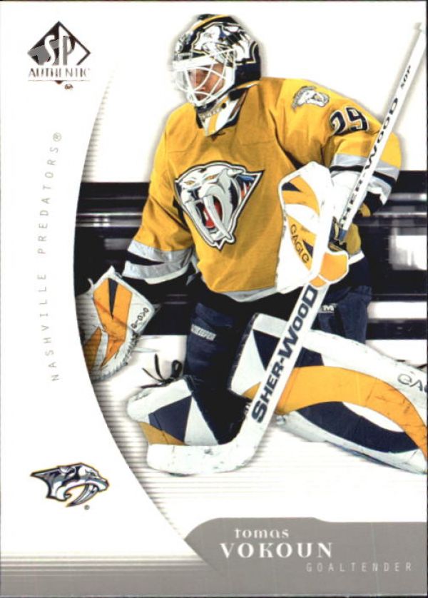 NHL 2005-06 SP Authentic - No 56 - Tomas Vokoun