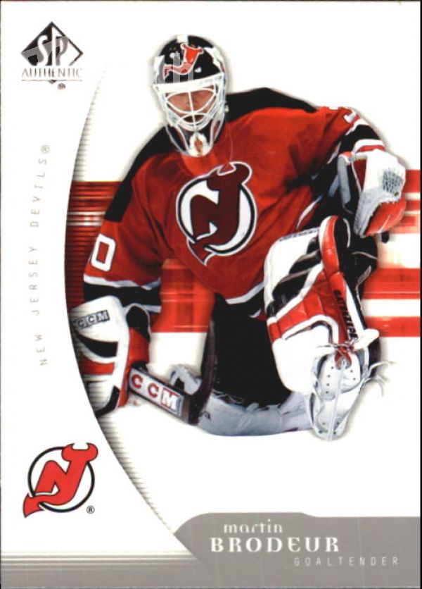 NHL 2005-06 SP Authentic - No 57 - Martin Brodeur