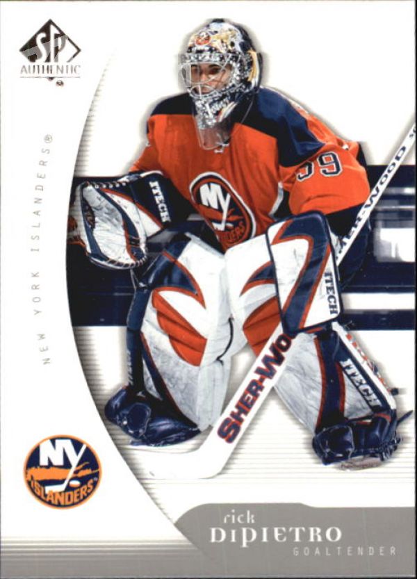 NHL 2005-06 SP Authentic - No 63 - Rick DiPietro