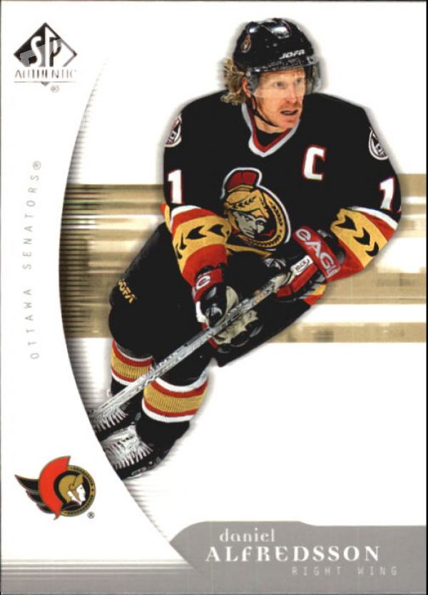 NHL 2005-06 SP Authentic - No 71 - Daniel Alfredsson