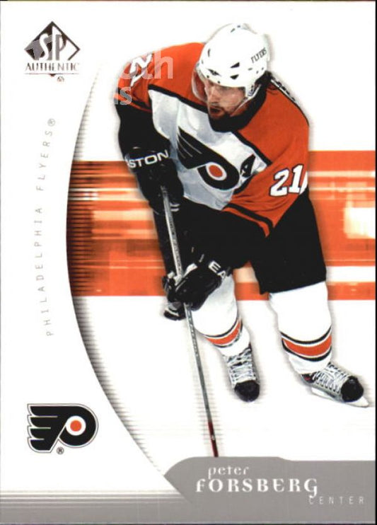 NHL 2005-06 SP Authentic - No 73 - Peter Forsberg