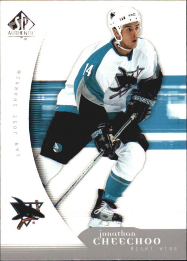 NHL 2005-06 SP Authentic - No 82 - Jonathan Cheechoo