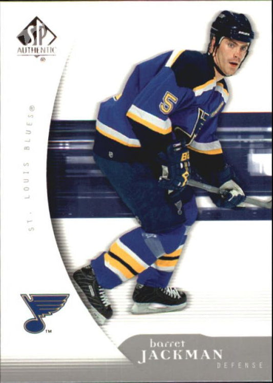 NHL 2005-06 SP Authentic - No 86 - Barret Jackman