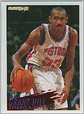 NBA 1994-95 Fleer European - No 67 - Grant Hill