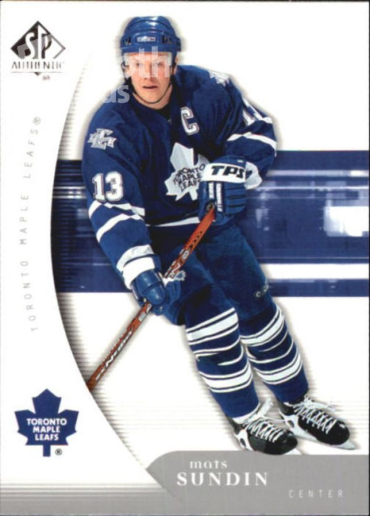 NHL 2005-06 SP Authentic - No 93 - Mats Sundin