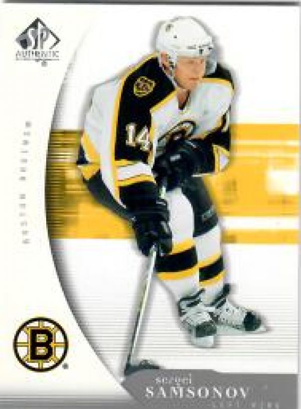 NHL 2005-06 SP Authentic - No 8 - Sergei Samsonov