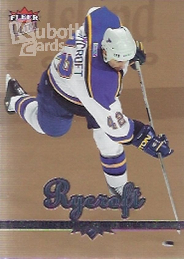 NHL 2005-06 Ultra Gold - No 168 - Mark Rycroft