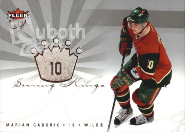 NHL 2005-06 Ultra Scoring Kings - No SK36 - Marian Gaborik