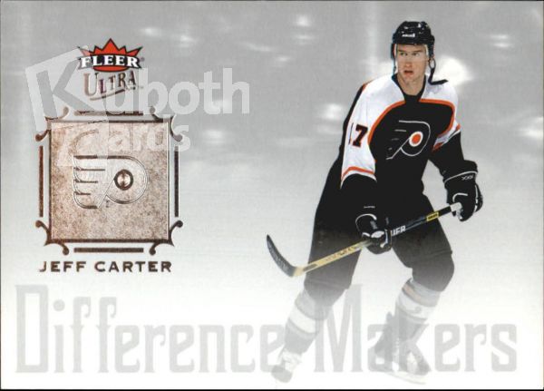 NHL 2005-06 Ultra Difference Makers - No DM5 - Jeff Carter