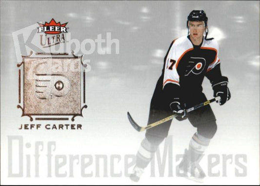 NHL 2005-06 Ultra Difference Makers - No DM5 - Jeff Carter