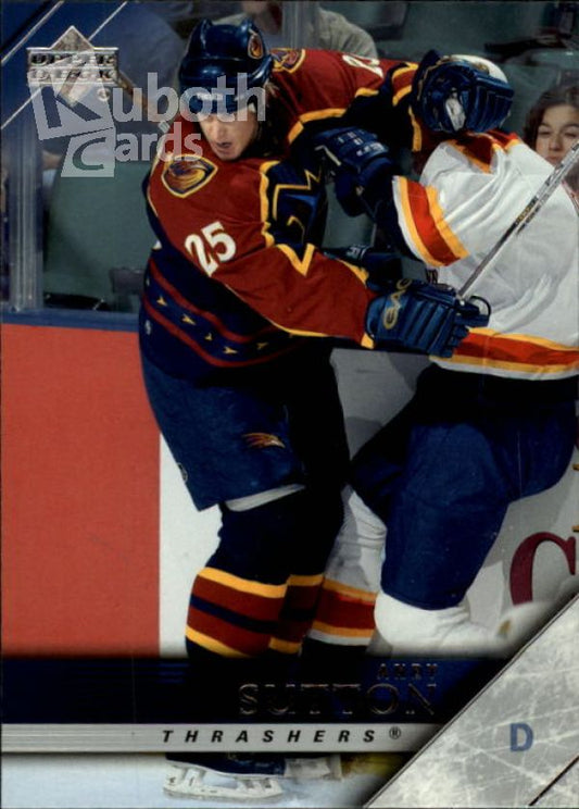 NHL 2005-06 Upper Deck - No 11 - Andy Sutton