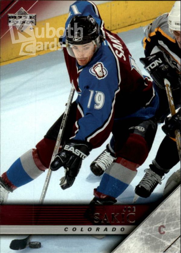 NHL 2005-06 Upper Deck - No. 43 - Joe Sakic