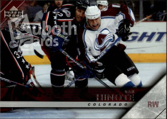 NHL 2005-06 Upper Deck - No 46 - Dan Hinote