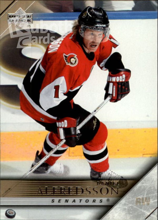 NHL 2005-06 Upper Deck - No 130 - Daniel Alfredsson