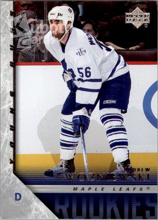 NHL 2005-06 Upper Deck - No 212 - Andrew Wozniewski