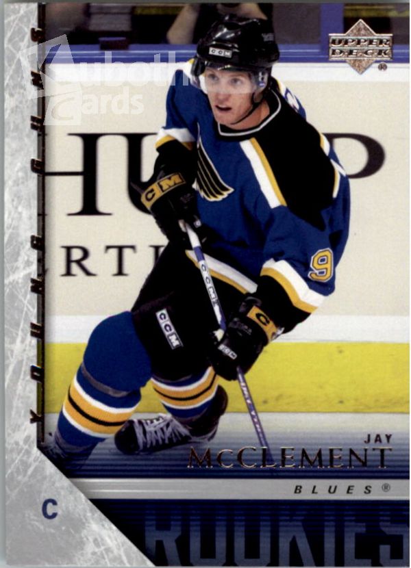 NHL 2005-06 Upper Deck - No. 224 - Jay McClement