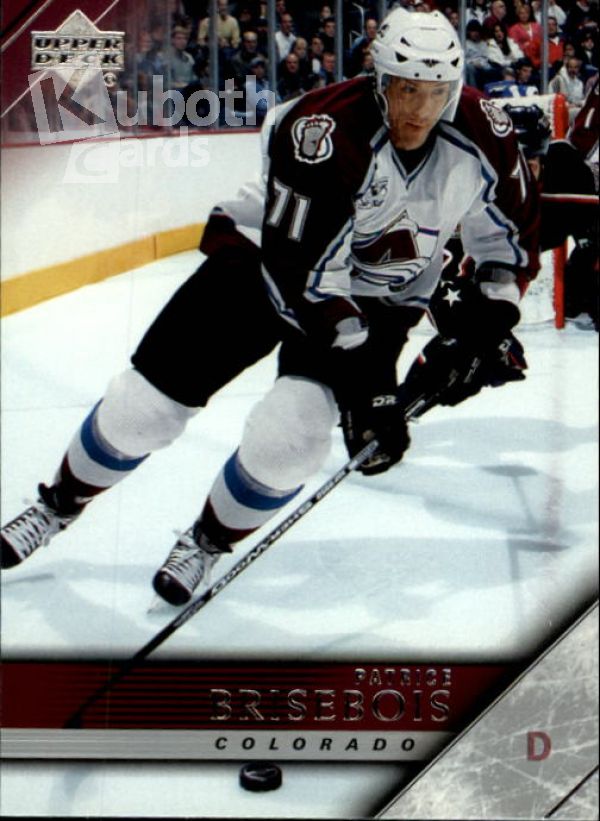 NHL 2005-06 Upper Deck - No 296 - Patrice Brisebois