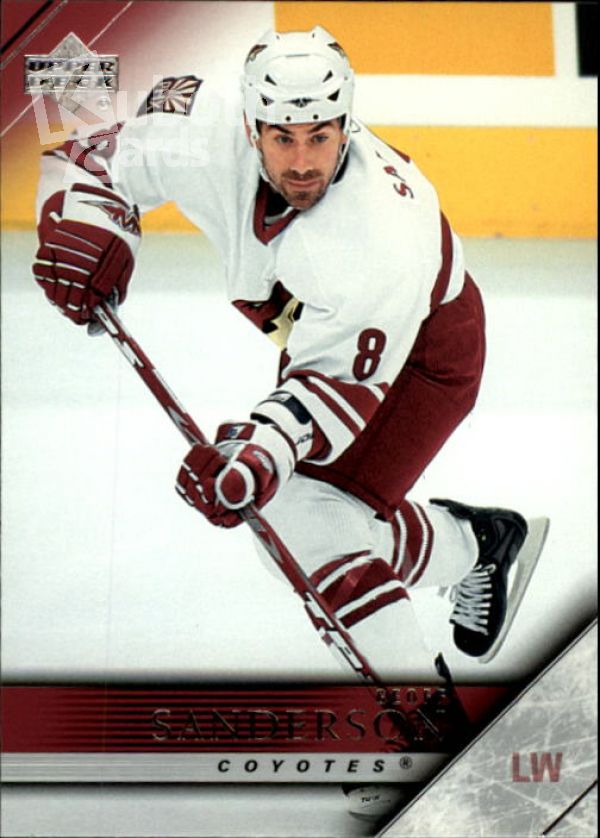 NHL 2005-06 Upper Deck - No 394 - Geoff Sanderson