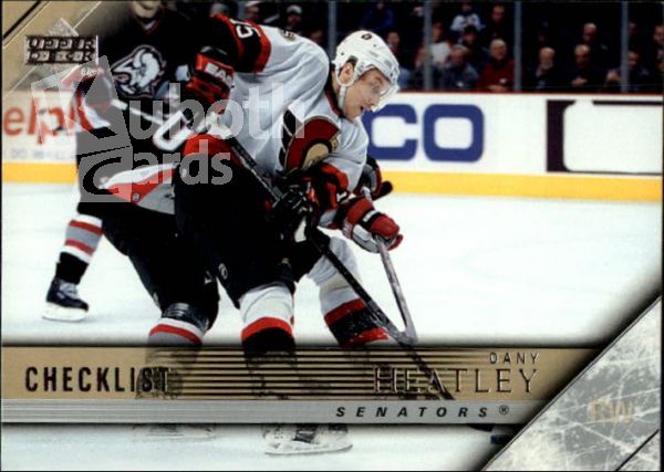 NHL 2005-06 Upper Deck - No 442 - Dany Heatley