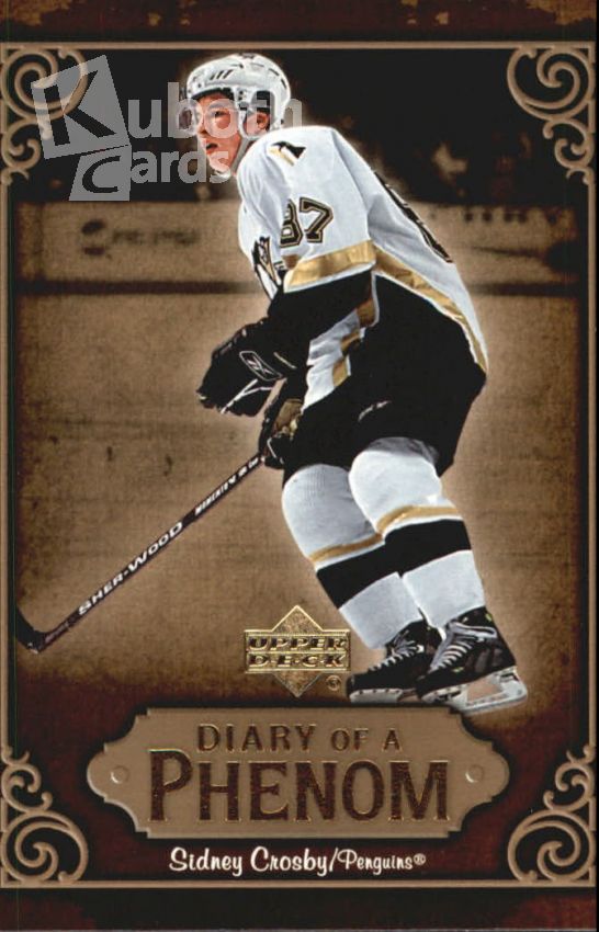 NHL 2005-06 Upper Deck Diary of a Phenom - No DP27 - Sidney Crosby