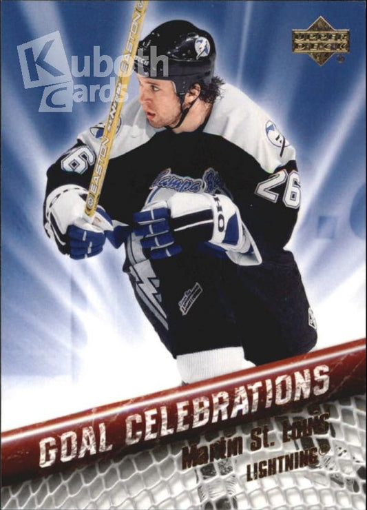 NHL 2005-06 Upper Deck Goal Celebrations - No GC5 - Martin St. Louis