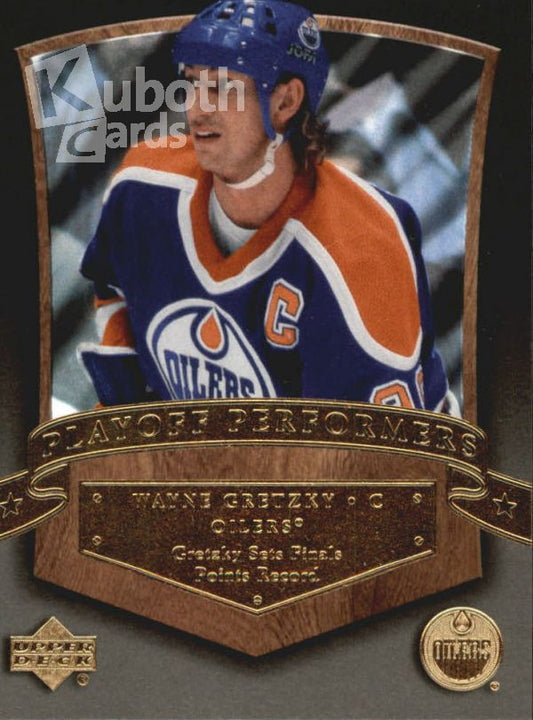 NHL 2005-06 Upper Deck Playoff Performers - No PP4 - Wayne Gretzky