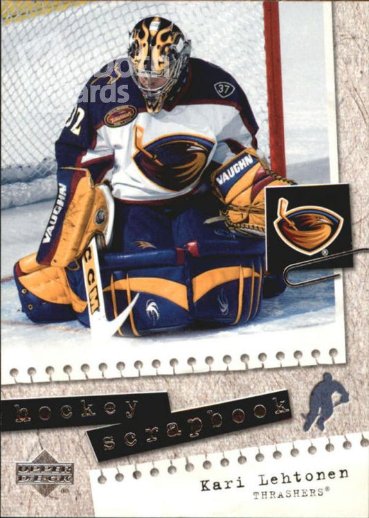 NHL 2005-06 Upper Deck Scrapbooks - No HS4 - Kari Lehtonen