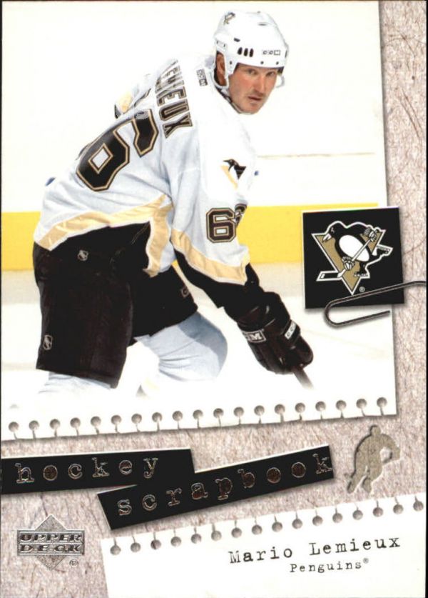 NHL 2005-06 Upper Deck Scrapbooks - No HS6 - Mario Lemieux