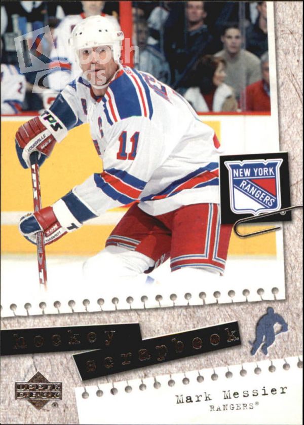 NHL 2005-06 Upper Deck Scrapbooks - No HS11 - Mark Messier