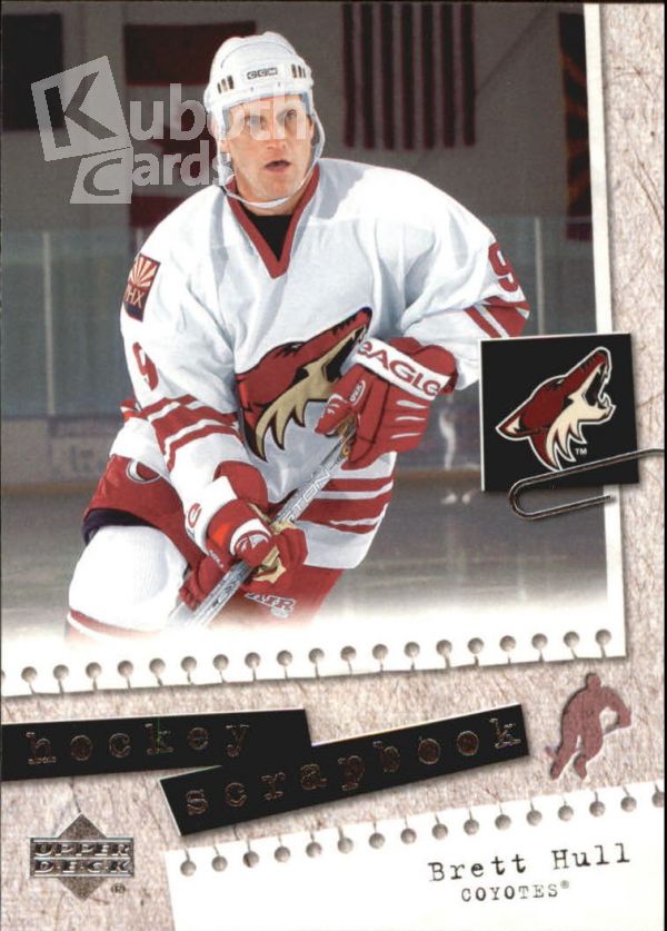 NHL 2005-06 Upper Deck Scrapbooks - No HS16 - Brett Hull