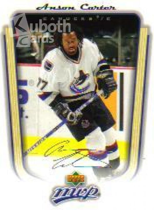 NHL 2005-06 Upper Deck MVP - No. 372 - Anson Carter