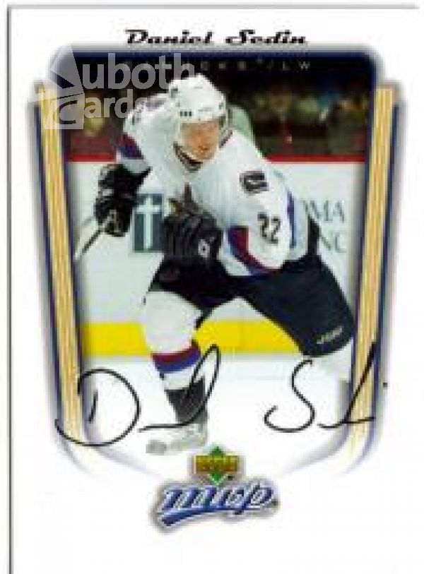 NHL 2005-06 Upper Deck MVP - No. 374 - Daniel Sedin