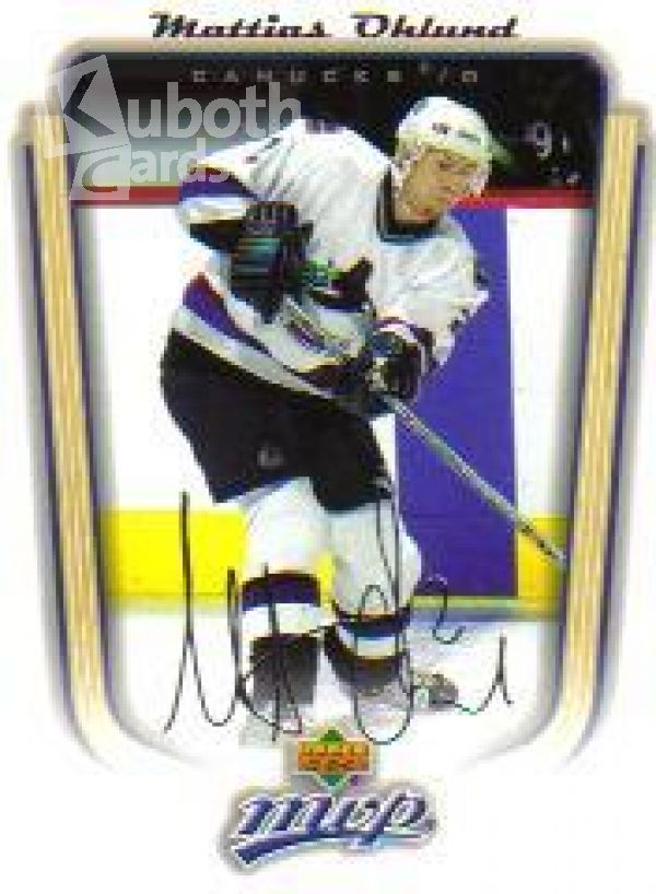 NHL 2005-06 Upper Deck MVP - No. 376 - Mattias Ohlund