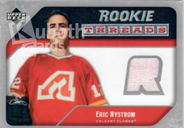 NHL 2005-06 Upper Deck Rookie Threads - No RT-EN - Eric Nystrom