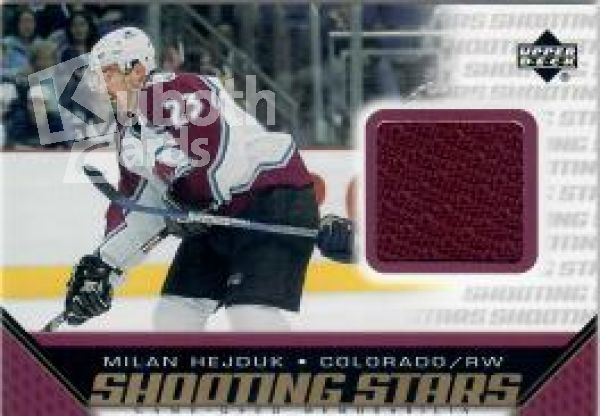 NHL 2005-06 Upper Deck Shooting Stars - No S-MH - Milan Hejduk